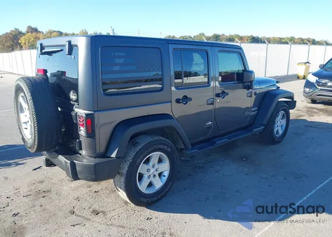 2017 Jeep Wrangler Unlimited Sport 4X4 from USA, damaged, VIN 1C4BJWDG2HL549631